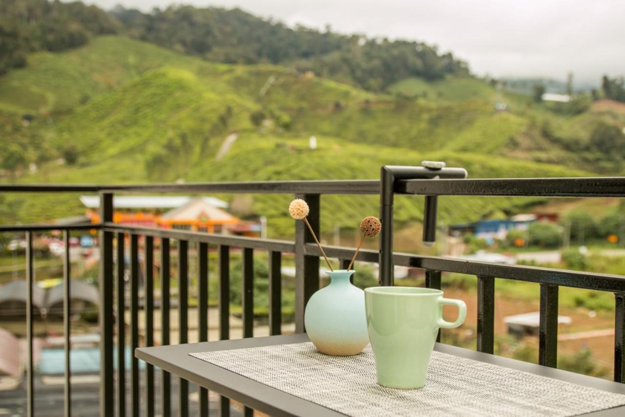 Gorgeous Sunset & Tea Plantation View-Premium Hotel Bed Kampung Kuala Terla Esterno foto